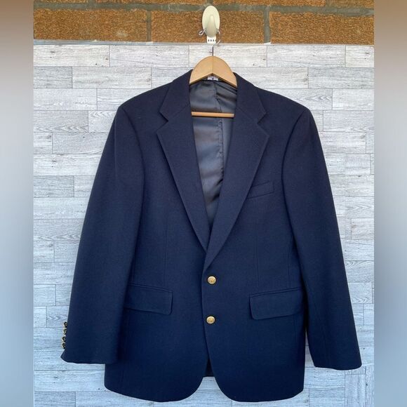 Polo University Club Ralph Lauren Virgin Wool Sportcoat Jacket Blazer Mens large - Picture 1 of 17